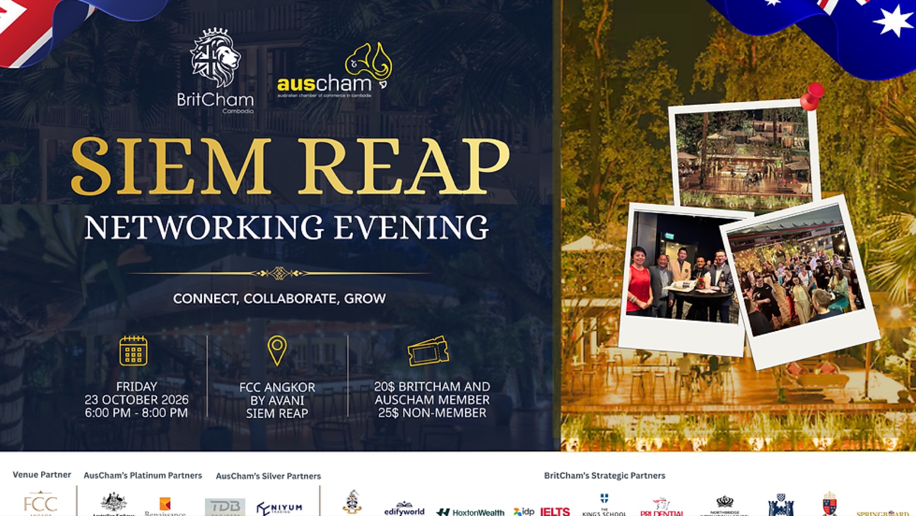 Siem Reap Networking Evening event artwork